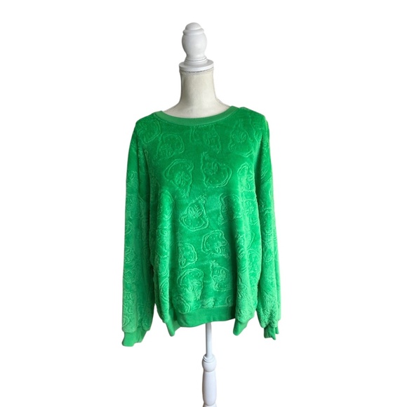 The Grinch Dr. Seuss Crew Green Sweatshirt - Picture 10 of 10